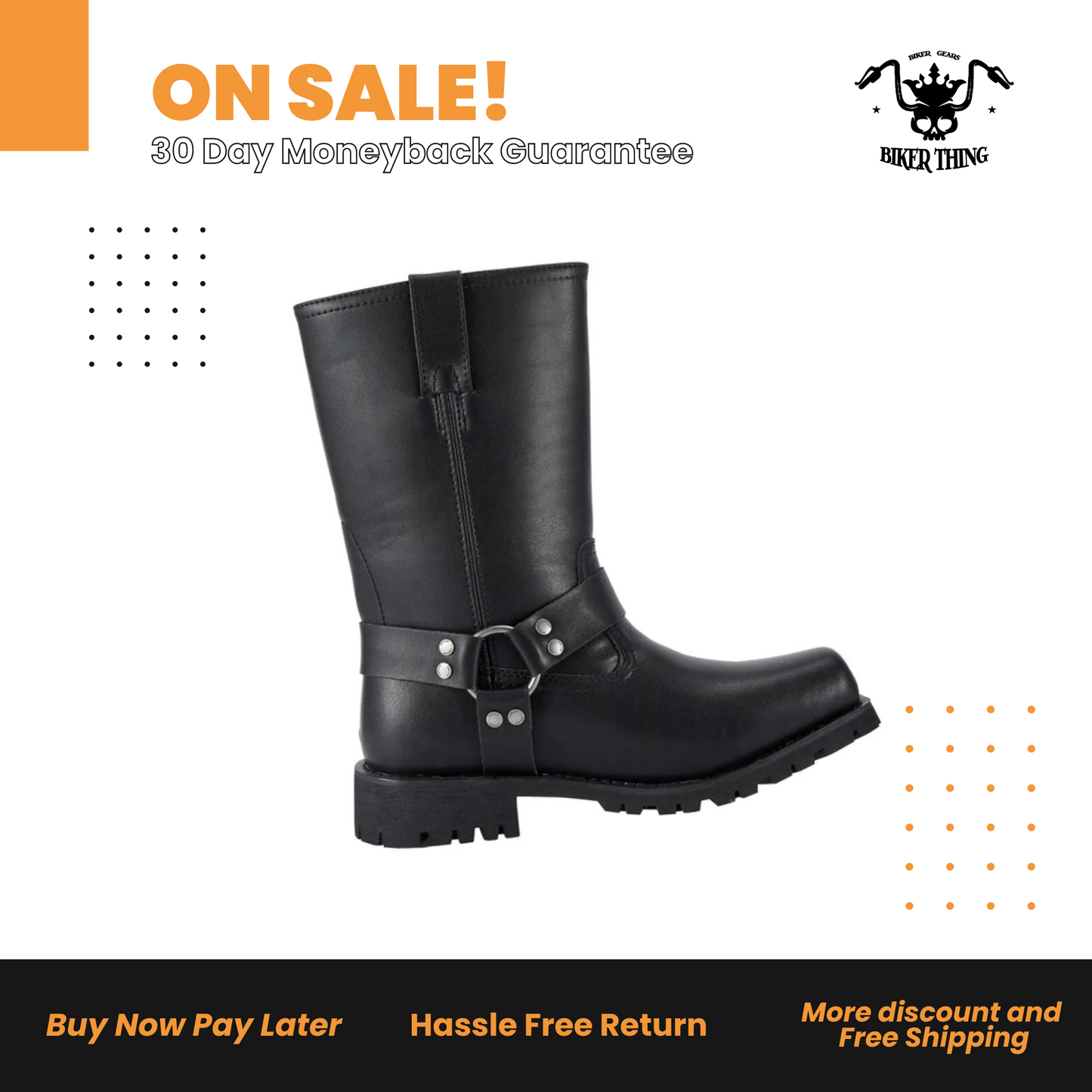 BTM8005 Motorcyle Men's Boots