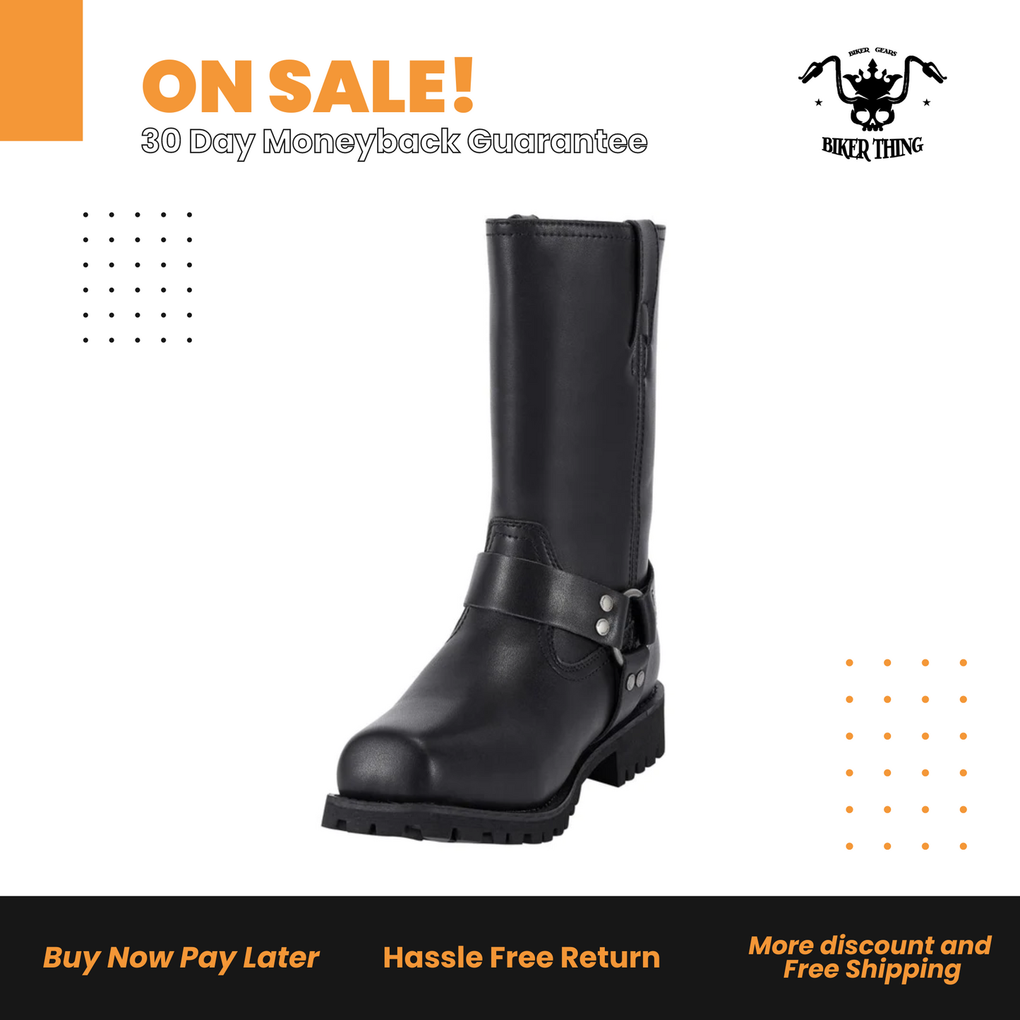 BTM8005 Motorcyle Men's Boots