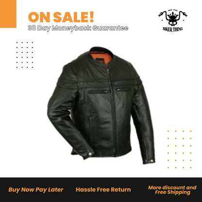 TALL MEN'S SPORTY SCOOTER JACKET - TALL