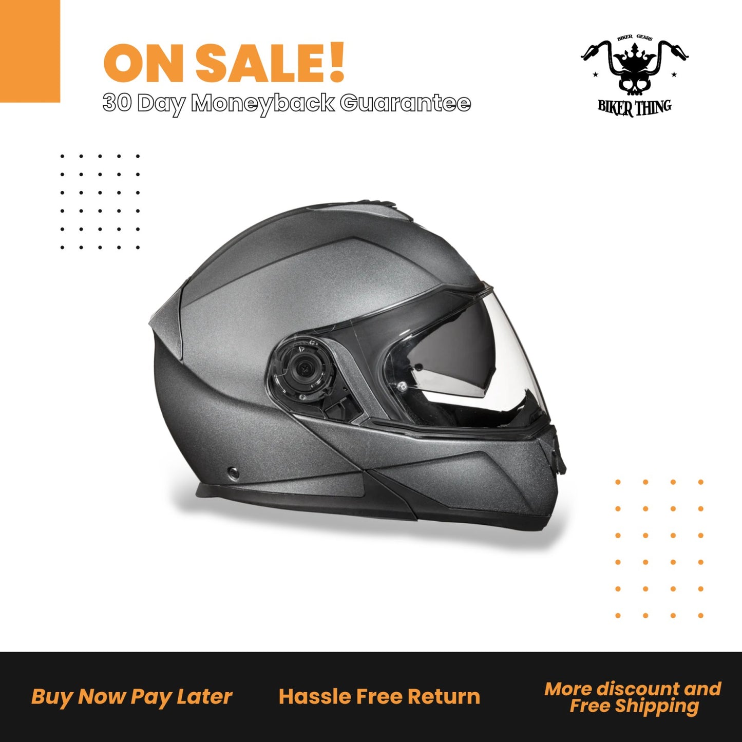 DAYTONA GLIDE- GUN METAL GREY METALLIC