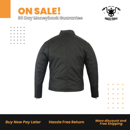 ALL SEASON MEN'S TEXTILE CRUISER JACKET